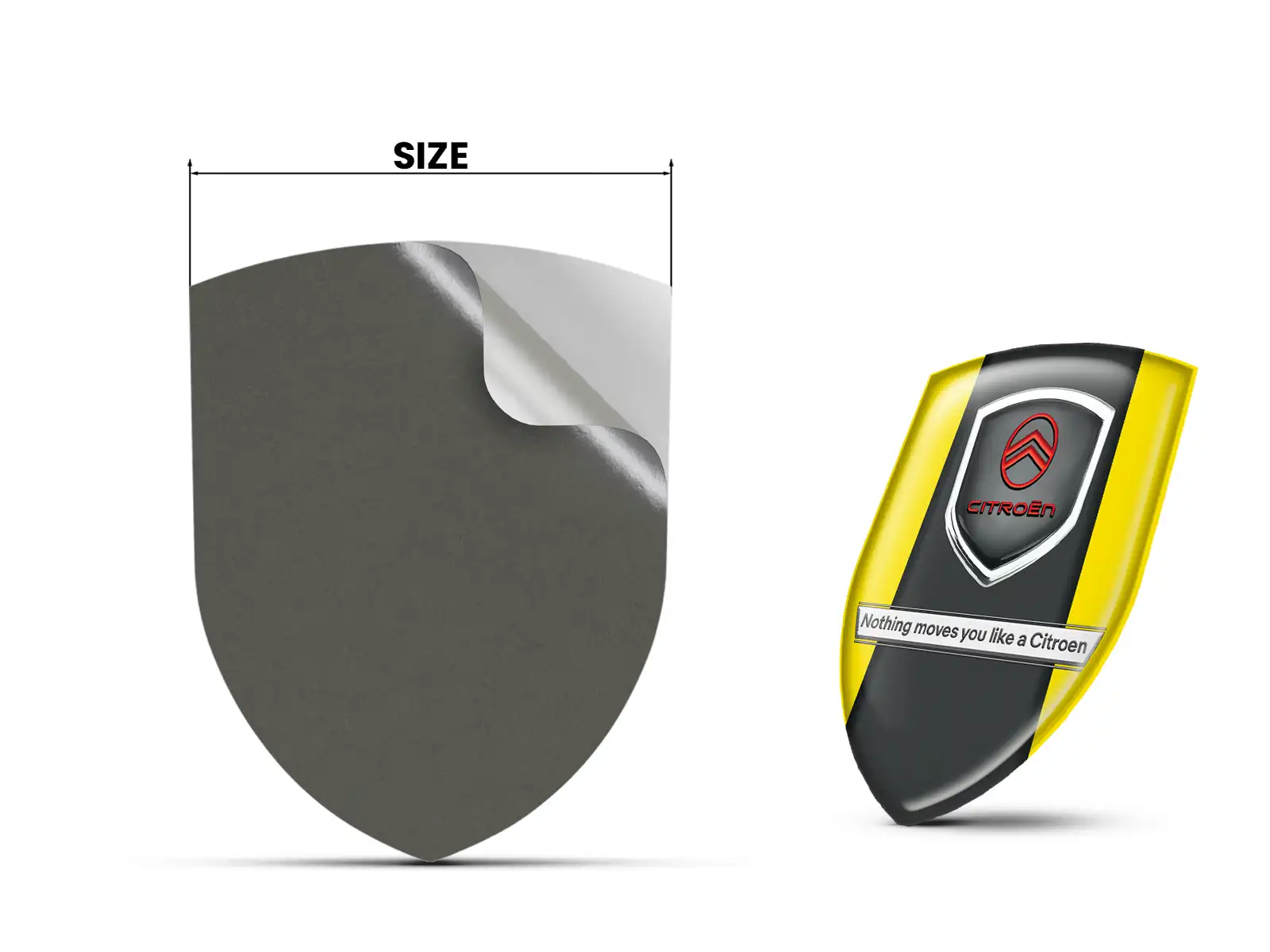 Citroen Autocollant Bombé Max Durable Stylé Pro Performance